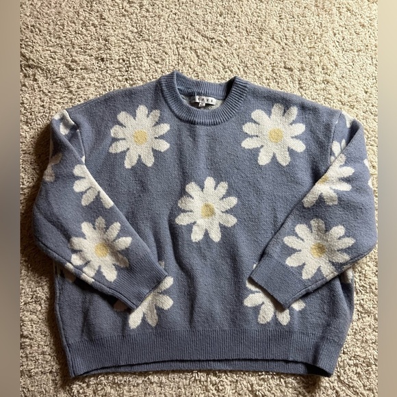 HYFVE Sweaters - Women’s Size Medium Daisy Print Sweater